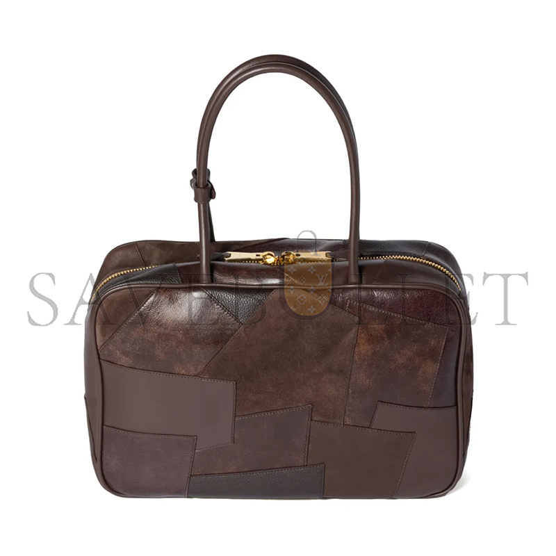 MIU MIU LEATHER PATCHWORK BEAU BAG 5BB117 (34*23*10cm)